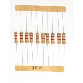 HUABAN 100 Pieces 1 Watts 1W 8K2 Ohm 5% Carbon Film Resistor