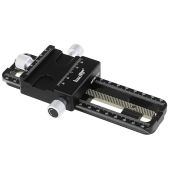 Haoge MFR-180 Macro Focusing Rail Slider for Precision Focus Stacking and Close-up Photography with Arca Swiss Quick Release Clamp