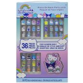 Hello Kitty & Friends 36 Press-On Nail Party Pack: Fun Nail Art for Kids!