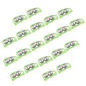 HiBD Fishing Bells 20pcs Arched Fish Bells for Fishing Rod Alarm System