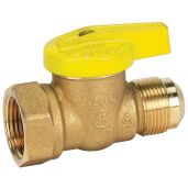 Homewerks Brass Gas Ball Valve 1/2-Inch FIP x FL - Premium Quality & Durable Performance