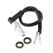 Universal Motorcycle Hydraulic Brake Switch M10x1.25 - Rear Set with Washers for Enhanced Performance