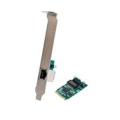 IO CREST 2.5GbE M.2 M+B Key Ethernet Card - Intel I225, 10/100/1000/25000 Mbps RJ45 LAN