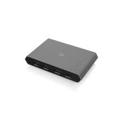 IOGEAR USB-C 2 Port Switch for Easy File Transfer Between PC and Mac with Remote Switch Method and 85W Pass Through Power
