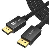 IVANKY 8K DisplayPort Cable 20ft High Speed DP Cable for Gaming Monitor TV PC Laptop Supports 8K 4K 1080P HDR HBR3