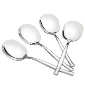 Idotry 8 Piece Stainless Steel Buffet Serving Spoon Set Large Serving Spoon for Parties and Events