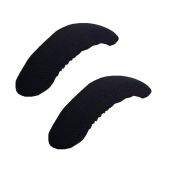 ISCCDY Removable Washable Office Chair Armrest Slipcovers - Black Pads for Comfort & Protection