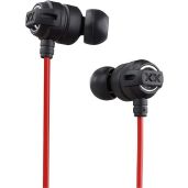 JVC HAFX1X Xtreme-Xplosivs Headphones in Black & Red - Superior Sound Quality & Comfort