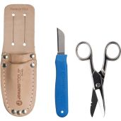 Jonard Tools TK-400 Splicers Kit: Knife, Scissors & Pouch for Electricians - Essential Tool Set