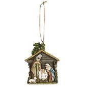 Joseph's Studio 4-Inch Holy Family Ornament - Perfect Christmas Decor & Gift