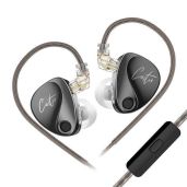 KZ Castor In-Ear Monitor Headphones: HiFi Dual-Dynamic Driver, Detachable Cable & Noise Isolating Sound