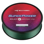 KastKing Superpower Silky8 Braided Fishing Line 40LB 300Yds - Moss Green, 8 Strand for Ultimate Strength & Performance