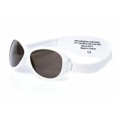 Shop Kidz Banz Retro Oval Sunglasses for Kids 2-5 Years - Arctic White Style