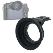 Kiwifotos KE-XT20 Soft Silicon Eyecup for Fuji X-T30, X-T20, X-T10 - Perfect for Eyeglass Users