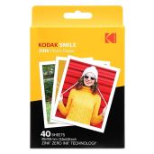 Buy Kodak 3.5x4.25 Premium Zink Photo Paper (40 Sheets) for Smile Classic Instant Camera