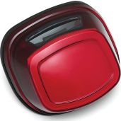 Upgrade Your Ride: Kuryakyn 2910 Tracer LED Taillight with License Plate Illumination - Red Motorcycle Lighting Accessory