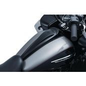 Upgrade Your Harley: Kuryakyn 5689 Smooth Dash Console by Jim Nasi for 2008-16 Models - Gloss Black Accent Accessory