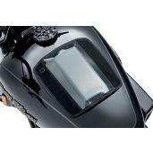 Kuryakyn 5796 Quick-Stash Water Resistant GPS Phone Holder for Steel Gas Tanks XL Black