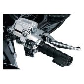 Buy Kuryakyn 6321 ISO Handlebar Grips for 2008-19 Harley-Davidson - Gloss Black, Perfect for Electronic Throttle Control