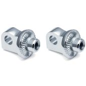Buy Kuryakyn 6774 Adjustable Chrome Foot Control Peg Adapters for Motorcycles - 1 Pair