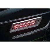 Upgrade Your Ride: Kuryakyn L.E.D. Saddlebag Hinge Accents for '14-'19 Touring Motorcycles in Chrome