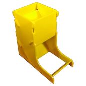 LITKO Yellow Dice Tower and Roller for TTRPG and Board Games Perfect for Gaming Sessions