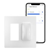 Legrand Radiant WNRH2WH Smart Gateway: Alexa, Google Assistant & HomeKit Compatible - White Surface Mount