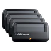 LiftMaster 891LM Security 2.0 1-Button Gate Operator Remote Control Pack of 4 with Visor Clip
