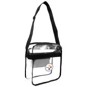 Shop Littlearth New England Patriots NFL Clear Carryall Crossbody Bag - Perfect for Game Day!
