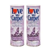 Love My Carpet 2-in-1 Deodorizer (2-Pack) - Lavender Dreams for Fresh, Clean Rooms