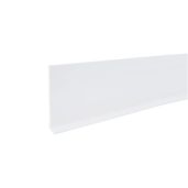 Buy M-D Building Products 4-Inch x 4-Feet Dry Back Vinyl Wall Base - Easy Install Flexible Trim for Floors & Baseboards, White