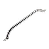 Marine City 18 Inch Polished Stainless Steel Grab Rail Handle with LED Lights for Boats Yachts and RVs