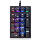 Buy MOTOSPEED 21-Key RGB Backlit Mechanical Numeric Keypad - Portable USB Numpad for Gaming & Cashier Use | Fully Programmable
