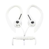 Buy Magnavox MHP4854-WH Earhook Earbuds with Microphone - Comfort & Durability in Black & White