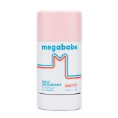 Megababe Daily Deodorant - Rosy Pits | 72-Hour Aluminum-Free Odor Protection | Clear & Clean Formula (2.6 oz)