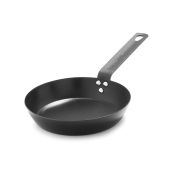 "Buy Merten & Storck 8" Pre-Seasoned Carbon Steel Induction Frying Pan - Oven Safe & Durable Black Skillet"