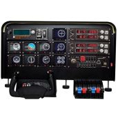 Meza Flight Simulator Cockpit Kit: Pre-Cut Mount for Logitech, Saitek & Honeycomb Yokes - Wheel Stand Pro Compatible