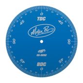 Motion Pro 08-0092 Anodized Blue Degree Wheel: Precision Timing Tool for Performance Engines