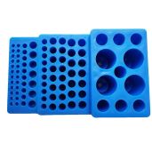 Multifunctional Trapezoidal Test Tube Rack for 0.2ml to 50ml Vials Ideal for Laboratories and Research Use