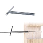 "Upgrade Your Cable Railing with Muzata Custom Socket Wrench for 1/8" Turnbuckle Tensioner - Fits Wood & Metal Posts"