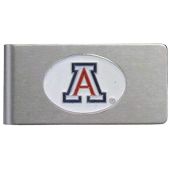 Shop NCAA Arizona Wildcats Brushed Metal Money Clip - Stylish Team Color Accessory for Fans