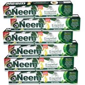 NEEM Essential Toothpaste 5-in-1 Formula: 6 Pack for Ultimate Oral Care