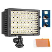 NEEWER 160 LED Video Light for Canon, Nikon, Sony & More - Dimmable Ultra High Power Panel for DSLR Cameras