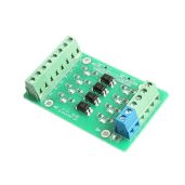 NOYITO 4 Channel Optocoupler Photoelectric Isolator Module Level Voltage Converter for PLC Signal PNP NPN to PNP 12V to 5V