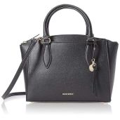 Shop Nine West Paisley Satchel in Black - Stylish & Versatile Handbag for Every Occasion