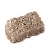 Nordic Ware Wildflower Loaf Pan 6-Cup in Toffee - Perfect for Baking Delicious Bread & Cakes