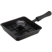 Norpro Mini Cast Iron Panini Pan with Press - 5.9 IN Durable Cookware for Perfect Sandwiches