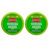 OKeeffes Working Hands Hand Cream 6.8 oz Value Size Jar 2 Pack Repairing Skincare for Extreme Dryness and Cracked Hands