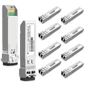 OPSTRAN 10GBASE-SR SFP+ Transceiver Module for Cisco - 850nm 300m DDM Duplex LC MMF - 10 Pack