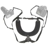 "OP/TECH USA Dual Harness 3/8" Regular - Best Two-Camera Harness for Photographers"